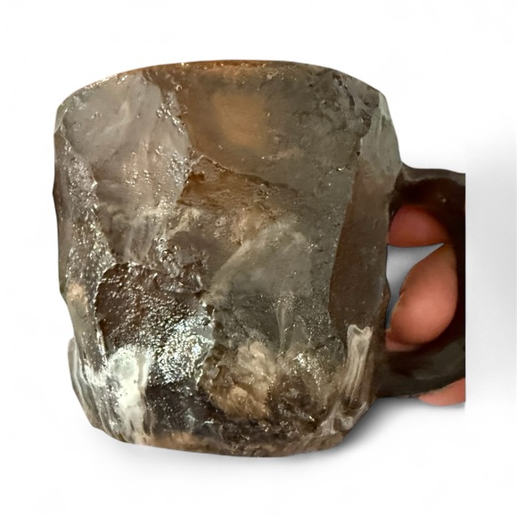 Geode Crystal Coffee Mug with Stainless Steel Interior - Picture 2 of 5